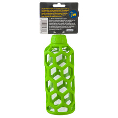 JW Pet Hol-ee Bottle: diseño abierto para premios y juegos de búsqueda.