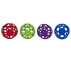 JW Pet Hol-ee Roller, pelota rompecabezas en caucho natural, estimula la mente