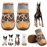 Botas JZXOIVA para patas de perro talla 4 protegen uñas y pavimento.