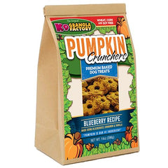 K9 Granola Factory Arándano-Calabaza crujientes: calabaza ingrediente clave para sabor natural