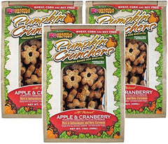K9 Granola Factory crujientes de calabaza y manzana para perro, snack sabroso y nutritivo para entrenamientos.
