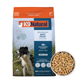 K9 Natural res sin granos en liofilizado, paquete de 8 libras para perros