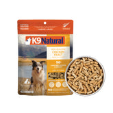 K9 Natural Topper pollo liofilizado: mejora palatabilidad y nutrición en cada comida.