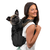 K9 Sport Sack Air 2, panel lateral ventilado, mantiene al perro fresco durante caminatas.