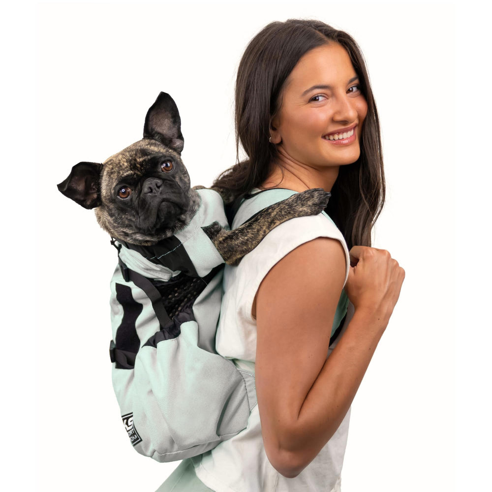 K9 Sport Sack Air 2 con malla lateral para ventilación durante paseos.