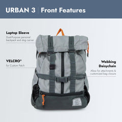K9 Sport Sack Urban 3: bolsillo acolchado para ordenador portátil
