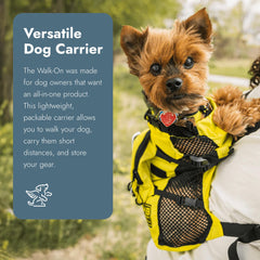K9 Sport Sack Walk-On con arnés incluido para mayor comodidad.