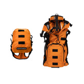 K9 Sport Sack Walk-On en naranja atardecer, cómodo para paseos diarios con perro.