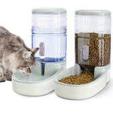Kacoomi bebedero automático para perros y gatos, diseño de gravedad para flujo continuo.