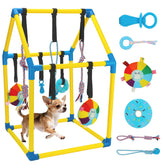 KAINUM Gimnasio de Juego para Cachorros con Juguetes Colgantes, estimula curiosidad