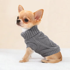 Kallfir's cutie suéter para chihuahua teacup, dorso; punto suave y cálido