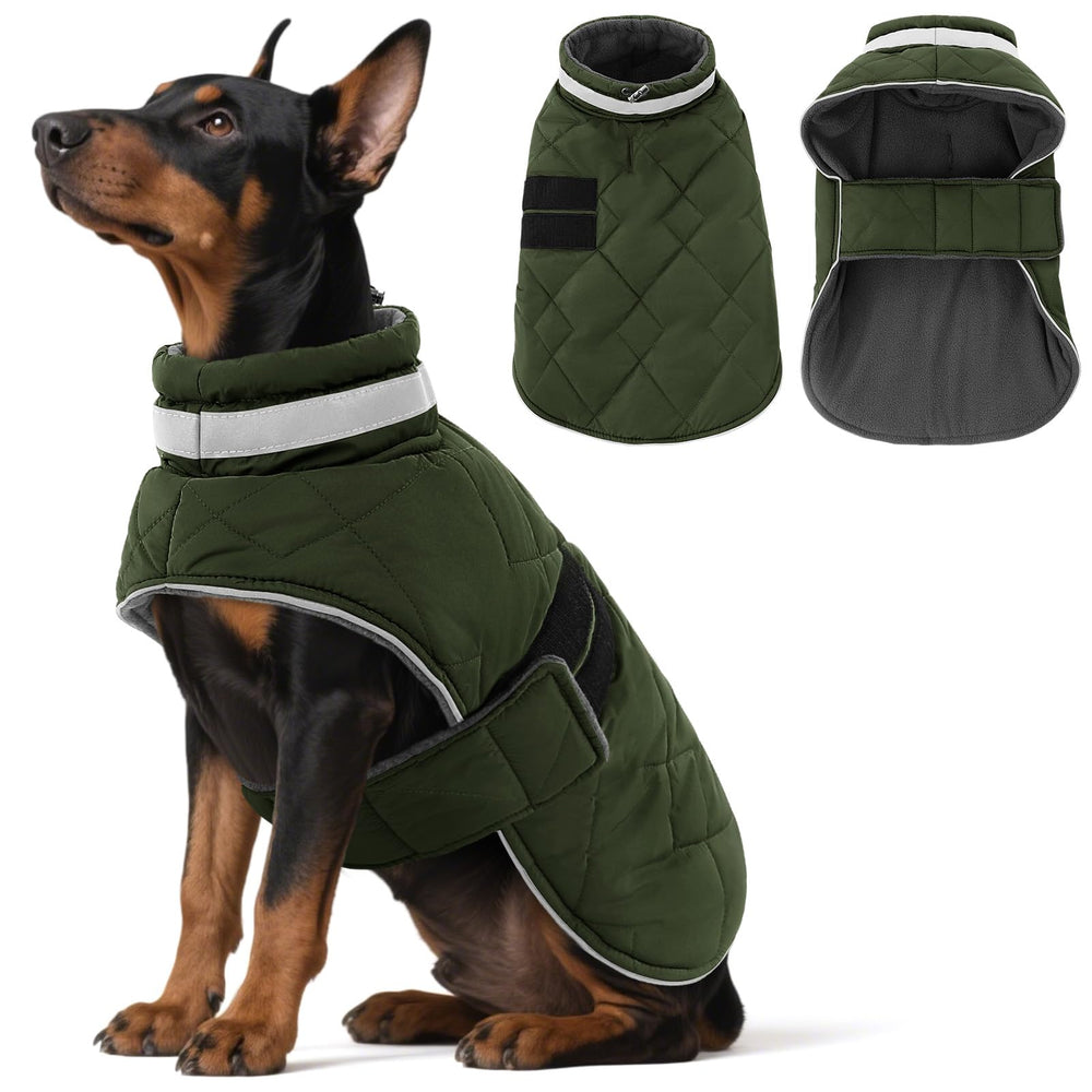 KAMA BRIDAL abrigo para perro, invierno acolchado, ideal para paseos fríos