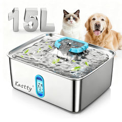 Bebedero automático Kastty para perros grandes con gran capacidad.