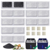 Kastty filtros carbón activo 8-pack, purifican el agua de la fuente felina