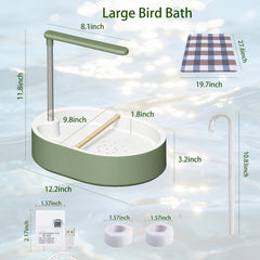Kathson Dos Perchas para Aves, descanso y juego antes y después del baño.