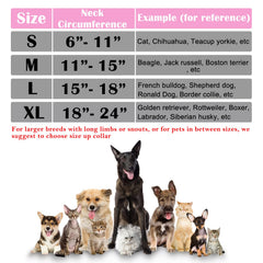 Katoggy collar inflable, ajuste con velcro, seguro para cuellos diversos sin quitarse