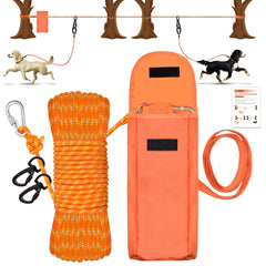 KATOLK cable de enganche con nudo para perros, alta visibilidad