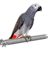 KATUMO percha para pajaro con acero inoxidable y textura rugosa para mayor agarre.