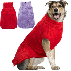 KAYCOWZA Cazadora para perro frío doble color, ideal para salidas diarias