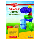 Kaytee CritterTrail tuneles ola burbuja para juego seguro y exploración diaria.