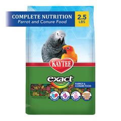 Kaytee Exact Rainbow: granulos para loros y conuros mejorando plumaje y salud
