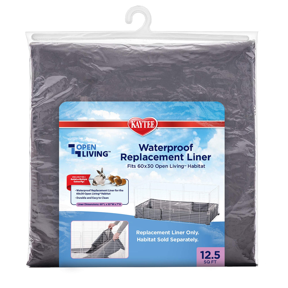 Kaytee liner repuesto para Open Living 60x30, ajuste rápido para limpieza sencilla.