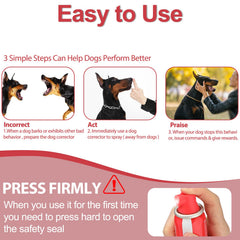 KDSZJDV Corrector Spray anti-ladridos para perros, ayuda a llamar la atención.
