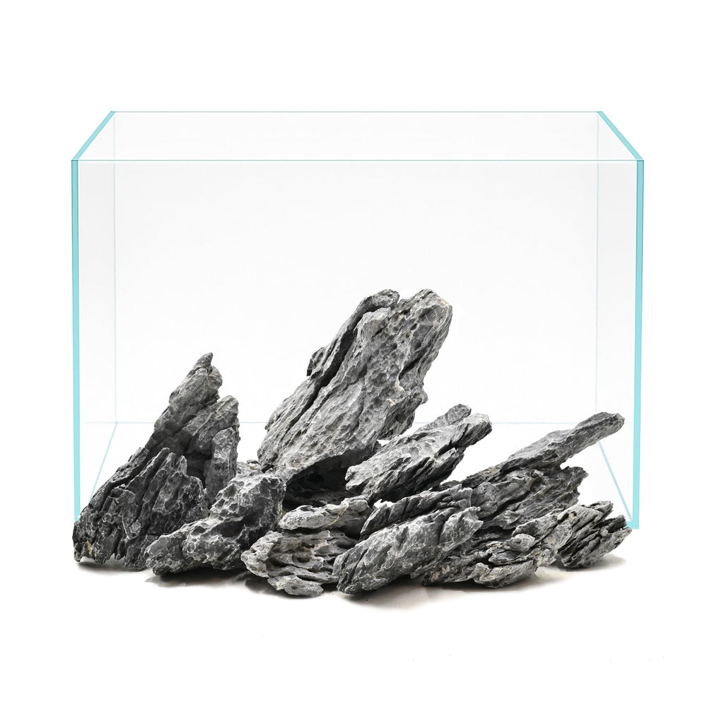 Kecilke Seiryu rocas acuario textura natural para un aspecto realista.