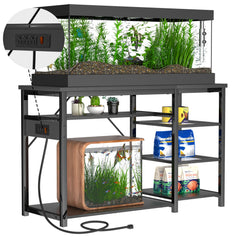 Keelian 55-75 gallon stand frente: soporte estable para acuario grande