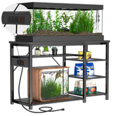Keelian soporte para acuario con mesa estable para tanques de 20 a 40 galones.