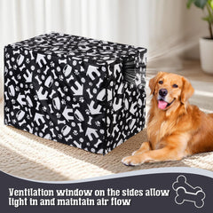 kefit funda jaula perro puerta frontal plegable, permite acceso cómodo y seguro