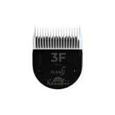 Kenchii Flash 5: hojas desmontables de acero inoxidable para cortes suaves en perros.
