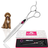 Kenchii Love Tijeras 22 dientes: corte suave y preciso para perros