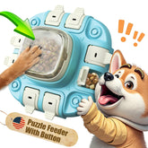 Kenida Dog Puzzle: nivel 1 para iniciar retos y premiar al perro con comida.