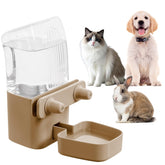 Kenond dispensador de agua 50oz para conejos, flujo estable para jaula.