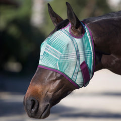 Kensington UV máscara para caballos con banda web resistente soporta uso diario