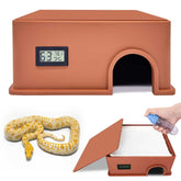 KFPSHLQE Refugio-serpiente con humedad para un ambiente estable.