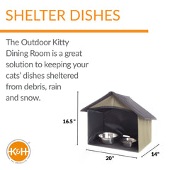 K&H Pet Products Acceso-puerta facilita uso diario del refugio.