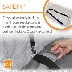 K&H Bucket Booster correas de seguridad ajustables para mayor contención