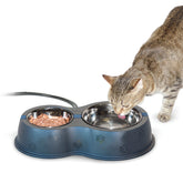 K&H Thermo-Kitty Café exterior con comida caliente para gatos.
