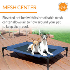Cama para perros, tela resistente de K&H, durabilidad diaria.