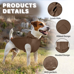 Kickred sudadera para perros con costuras reforzadas para mayor durabilidad.