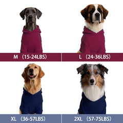 Kickred sudadera para perro con bolsillo frontal, almacenamiento práctico.