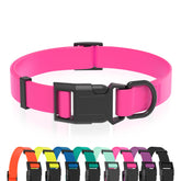 Kidding Pets collar impermeable para perros en rosa, fácil de limpiar durante paseos