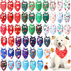 Kigeli bandanas navidad muneco-nieve para sesiones de fotos festivas con la mascota