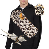 Funda felpa Leopardo de Kiiocwev para transportar lagarto barbudo con comodidad