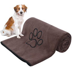KinHwa toalla absorbente 30x50 marrón para secado rápido tras el baño