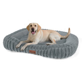 Cama para perro grande KISIMUY con pelo suave para mayor comodidad.