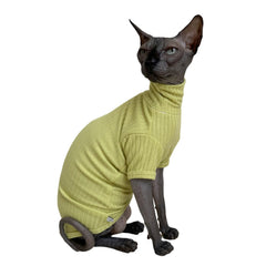 Kitipcoo camiseta gato Sphynx frente: suave y cómodo para sesiones de fotos