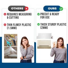 KittySmart material resistente de 2 mm para mayor durabilidad en alfombras.
